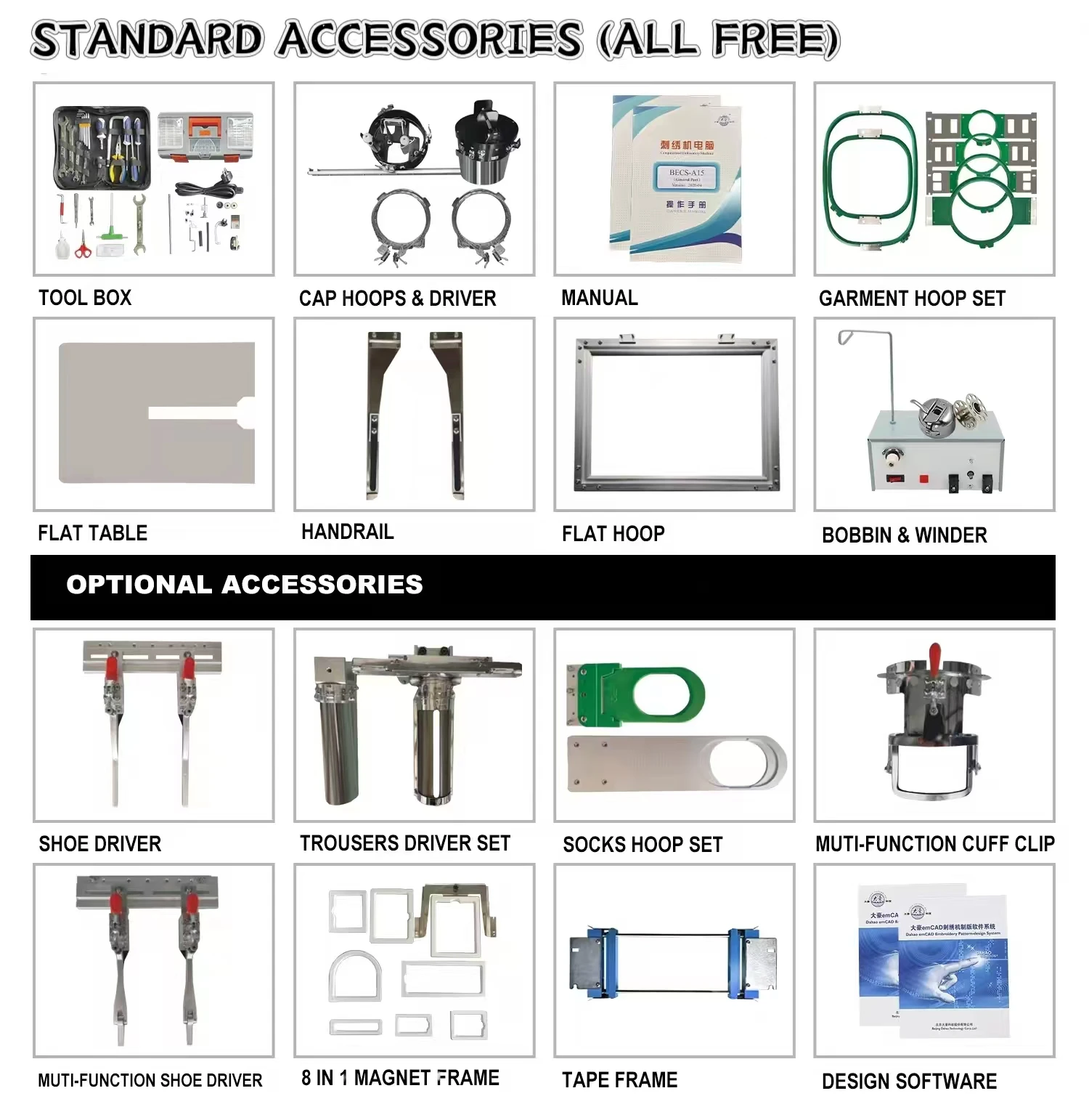 Yonthin factory price for sale industrial computerized embroidery machines 1 head with multi needles  maquina de bordado