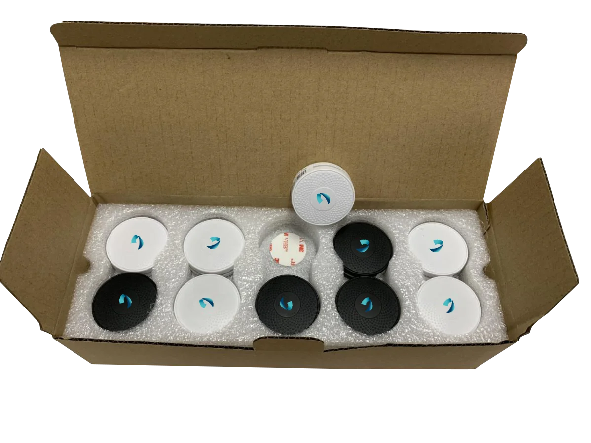 STiE6 Waterproof IP67 RTLS Bluetooth beacon with motion sensor/acceleration sensor and UUID/UID programmable