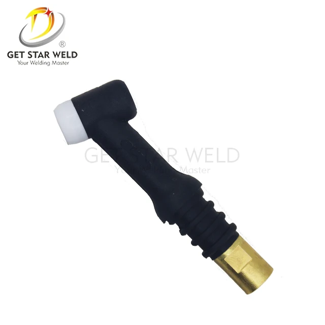Get Star Weld 200 amp watercooling gas valve flexible tig welding torch body head handle