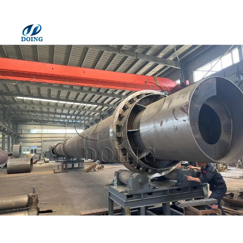 Continuous tire plastic pyrolysis machine with fully PLC automatic design Used rubber to fuel oil pyrolysis extraction plant