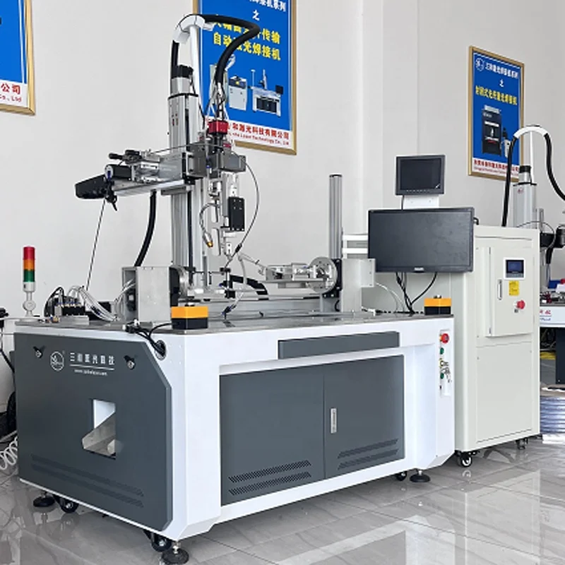 1000W 2000W continuous automatic fiber laser welding machine for metal stainless steel aluminum brass valve