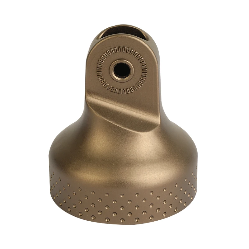 Cnc Lathe Machine Parts Anodized Aluminum Deburring Buffing Fine Bead Blasted Aluminium Processing Services