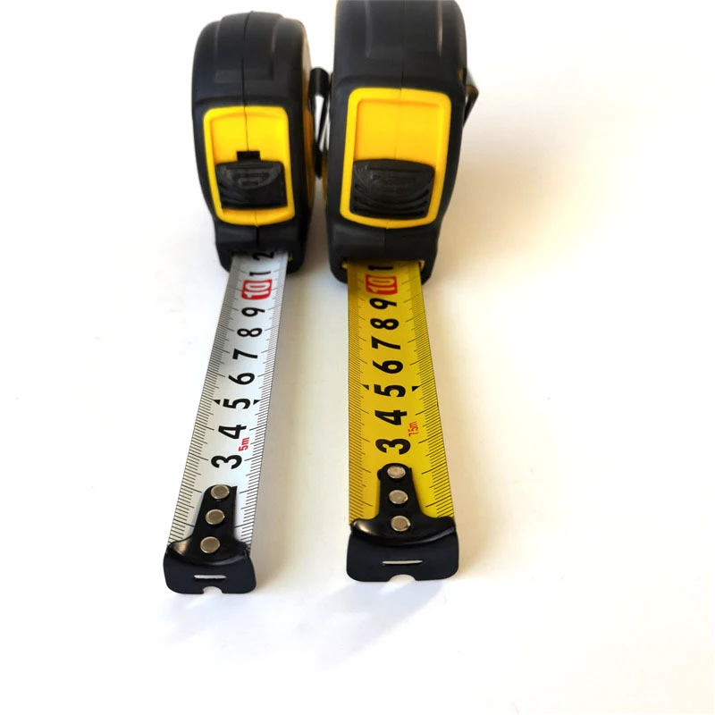3/5/7.5 /8 /10 Meters New Retractable Abs Plastic And Rubber Case Metric Inch Custom With Logo Tape Measure