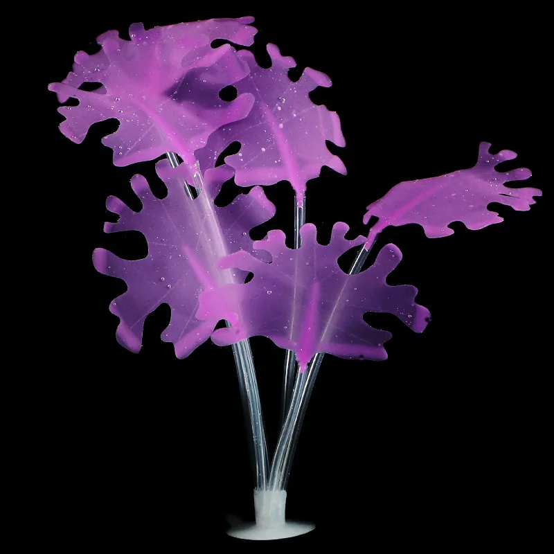 Fish Tank Aquarium Landscaping Aquarium Accessories Artificial Aquarium Plants Luminous coral aquatic plants