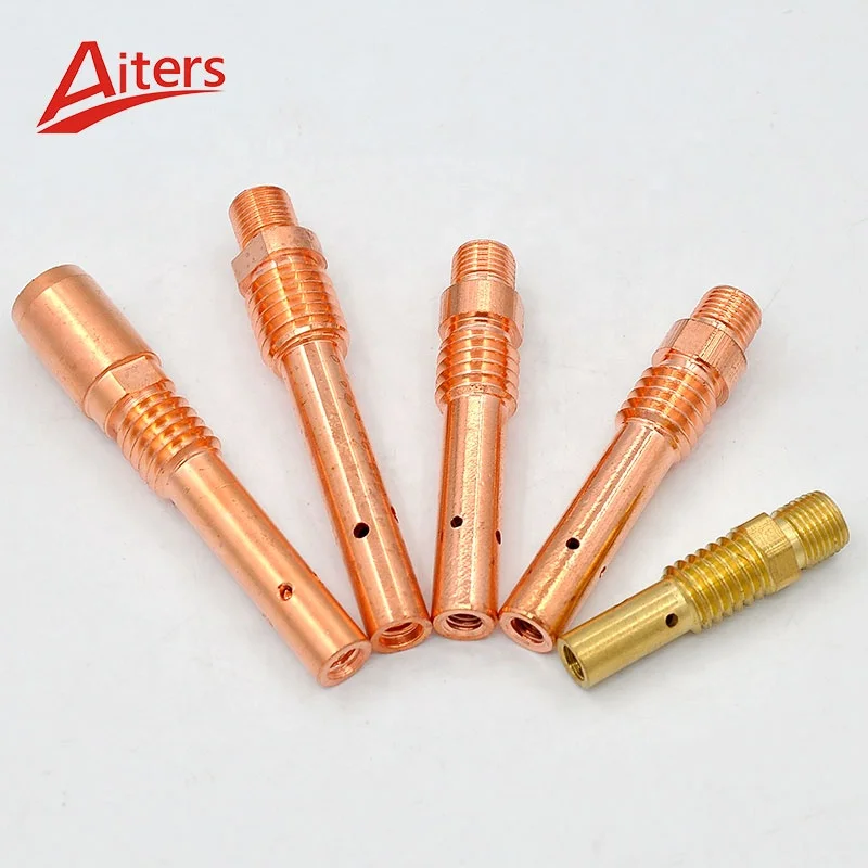 MIG Torch for Pana sonic 200A 350A 500A Contact Tip Holder Welding Torch parts Gas Nozzle Holder brass material