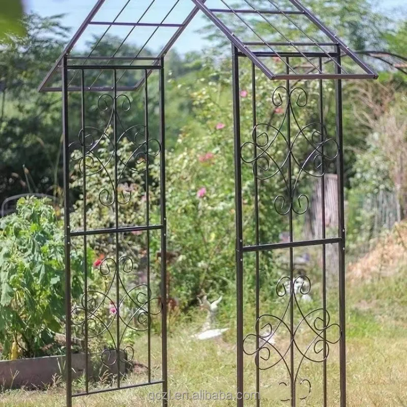 Metal Outdoor and Indoor Gardens Wedding Arch Trees for Wedding Bride Party Elegant Decoration Garden Climbing Plants Vines