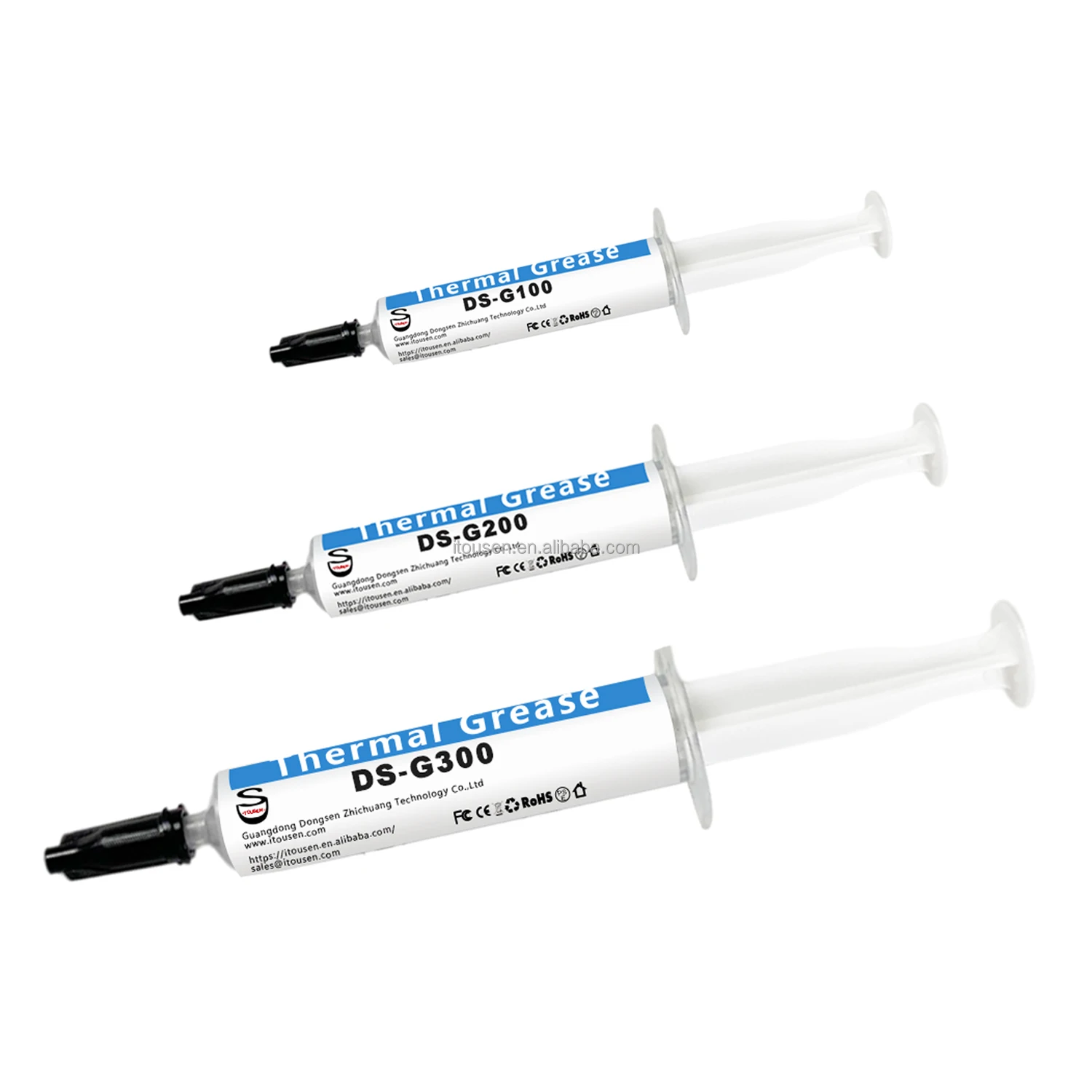 ITOUSEN Custom Syringe bottle CPU use Silicone Thermal Grease Paste thermal cooling grease paste For electrical products