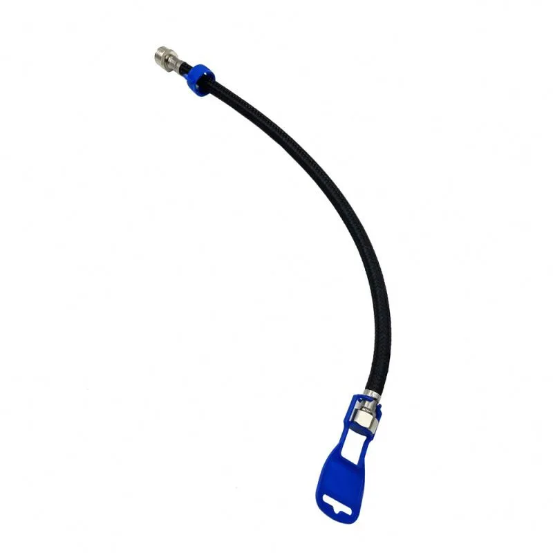 Nylon braided stainless steel nut metal high pressure water inlet hose faucet explosion-proof pipe