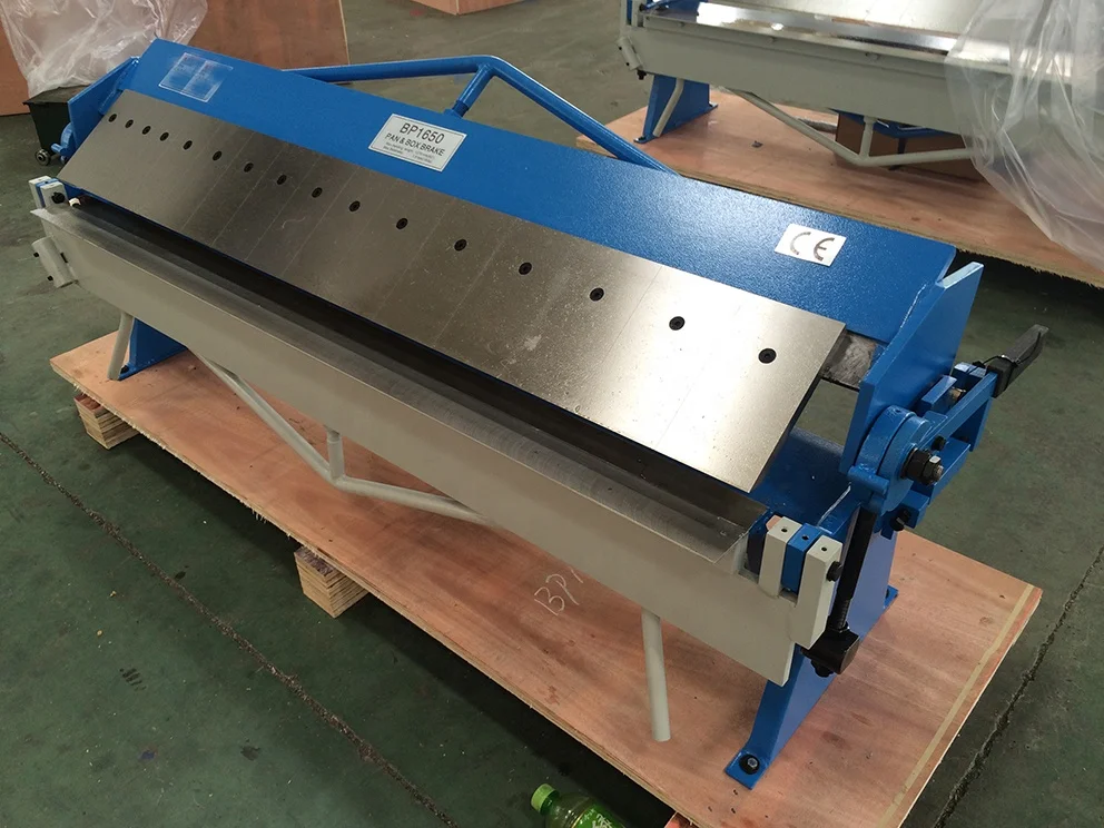 BP-1650 TTMC ручной тормоз лотка и коробки листового металла складально-мерильная машина