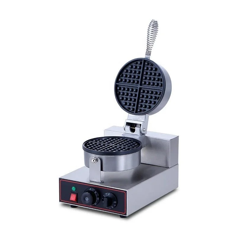 
Easy to operate street food shop ice cream waffle cone maker sandwich mini waffle machine cake maker 
