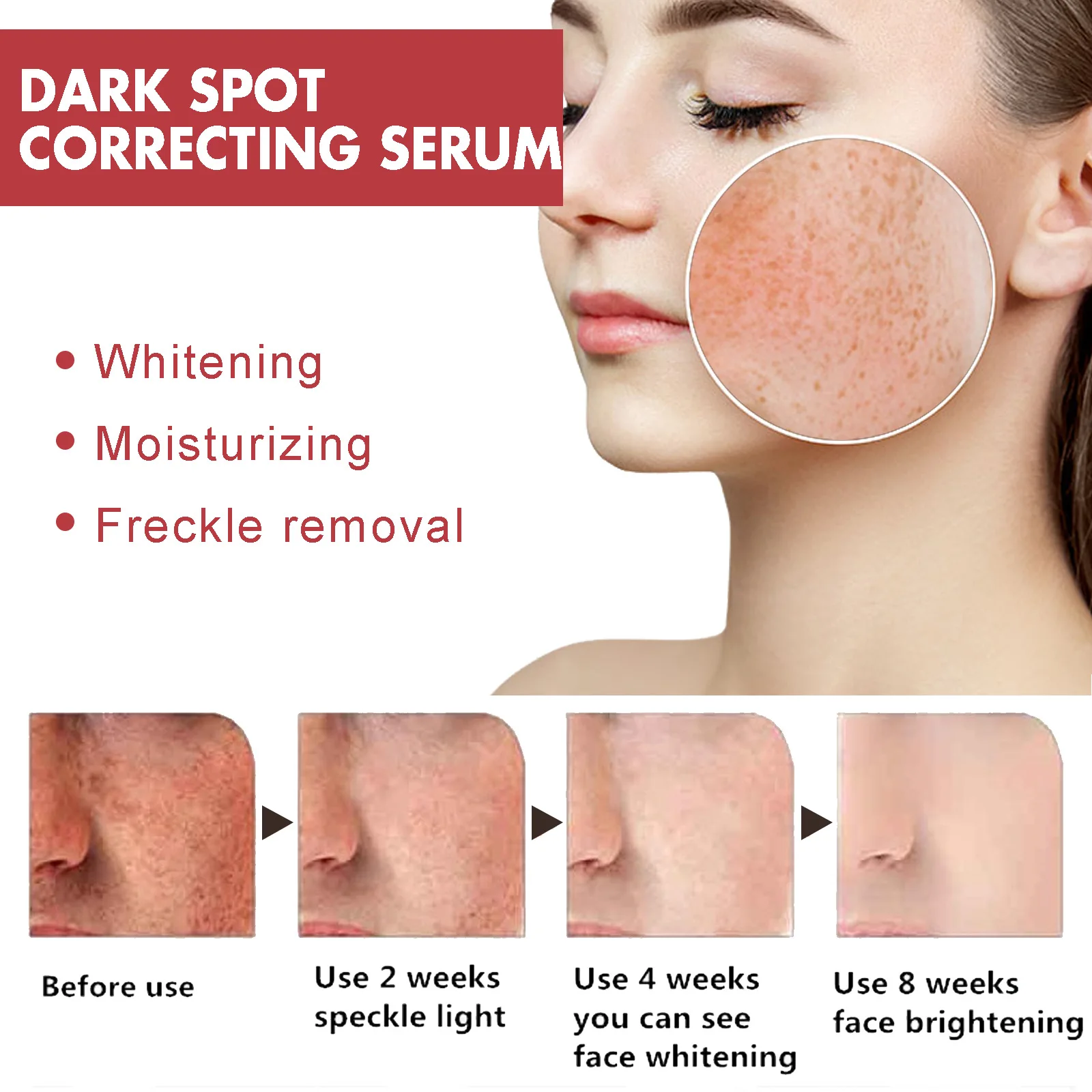 OEM Korean whitening cream white spot essence zero cruelty zero added age spot lightening fast dark spot correction essence