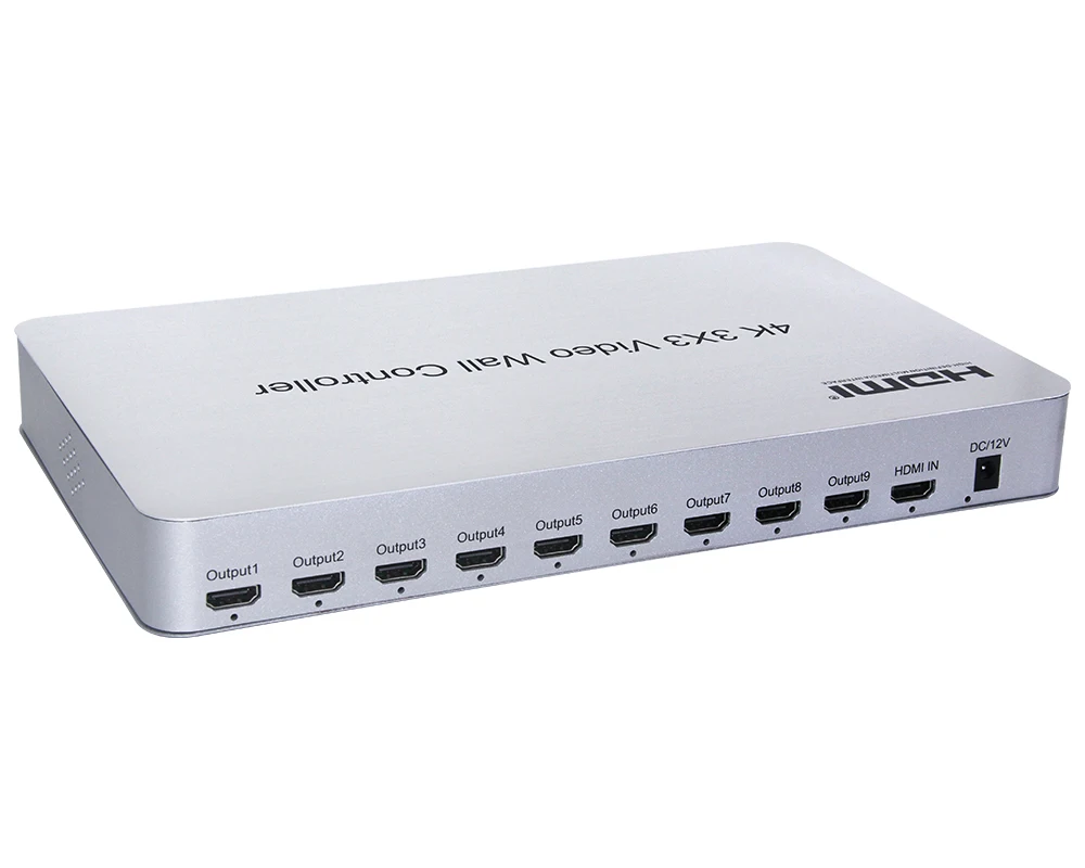 4K 3x3 видео настенный контроллер процессор для HDMI TV настенный сращиватель с несколькими режимами сращивания