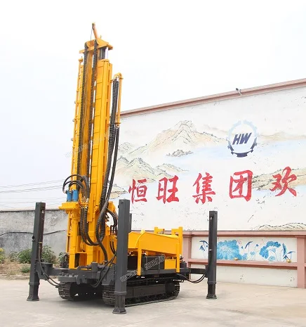  200 м буровая установка Hengwang Бытовая скважина гусеничная