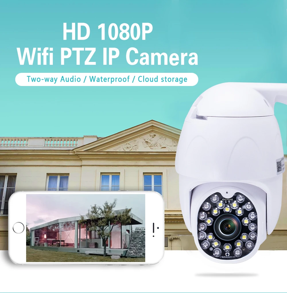  Беспроводная Ip-камера видеонаблюдения 1080p full HD 3 6 мм с функцией ночного