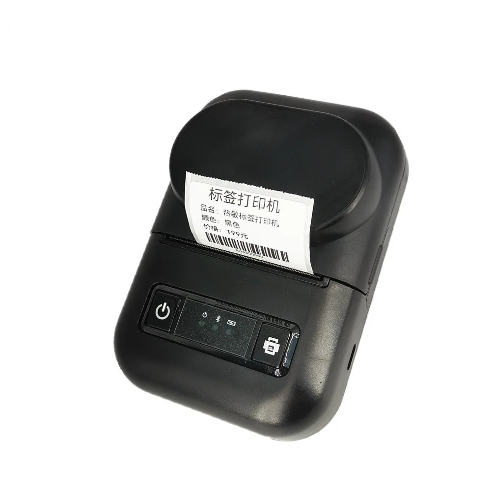 58MM Portable thermal Bluetooth label printer for express delivery electronic waybill adhesive thermal printer