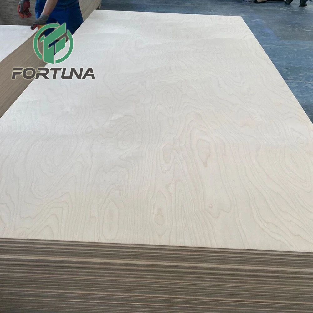 hot sale Birch Plywood 4/8 21 Uv Birch Commercial Plywood Sheet For Cnc Cutting And Dieboard