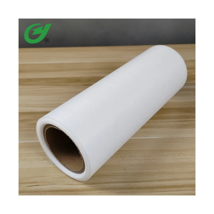 China Factory Supply Non Woven Fabric Jumbo roll Cross Lapped Parallel Spunlace Cellulose & PET