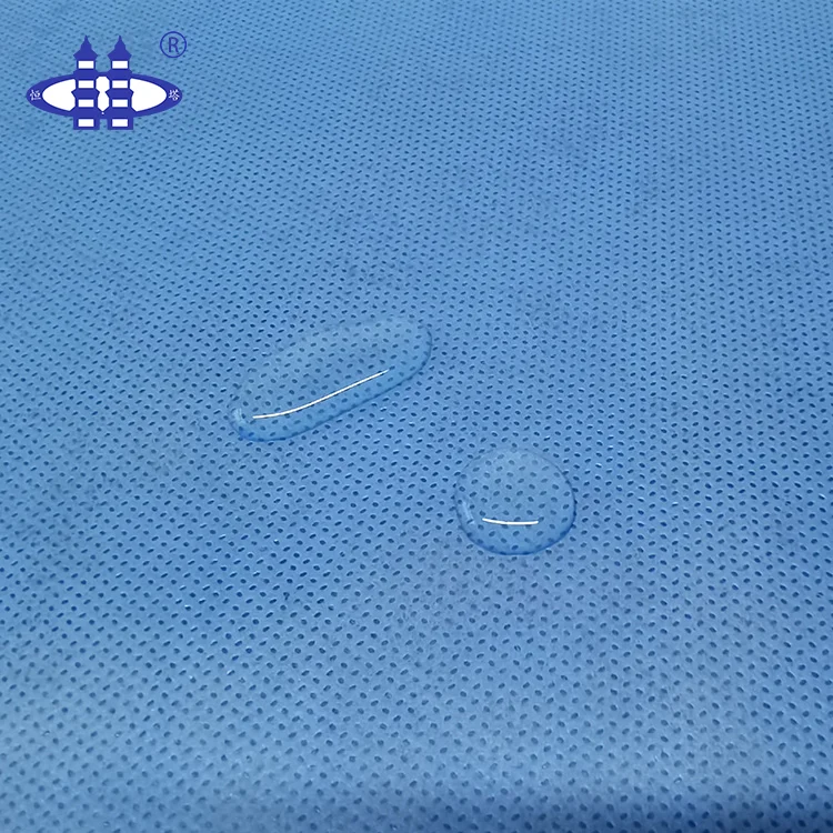 
 Одноразовые антибактериальные мембранные ламинированные медицинские нетканые ткани Спанбонд  