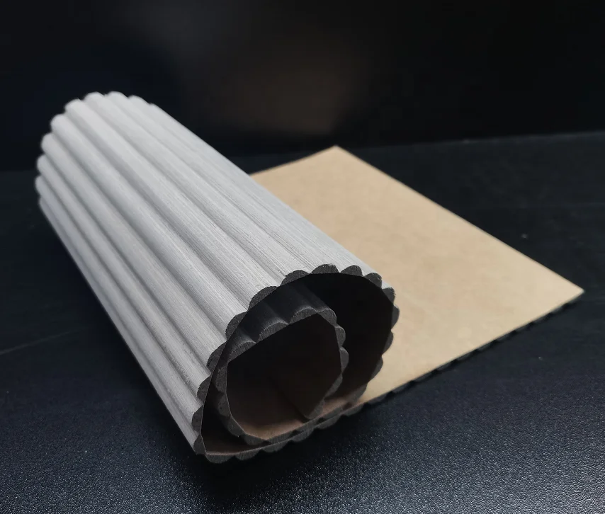 3d панели для стен рифленые МДФ волнистая деревянная разделочная доска бетонная настенная панель форма забора
