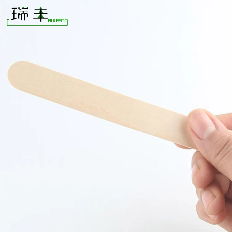 150mm sterile grade A birch disposable wooden tongue depressor