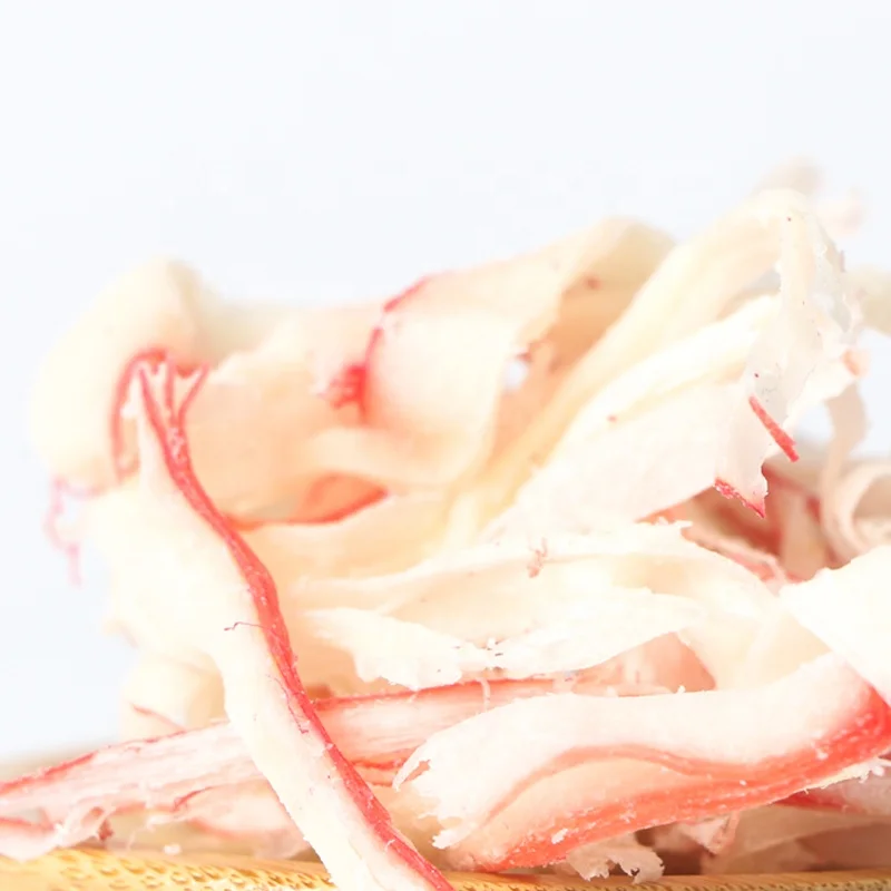 wholesale 50g Factory Price Original Shredded Squid Snack Raw Materials Seafood Wholesale Grilled Dried Shredded Squid Snacks