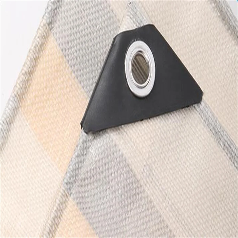 Factory Supply Recycled PE Plastic Woven Tarpaulin Fabric in Standard Size PP