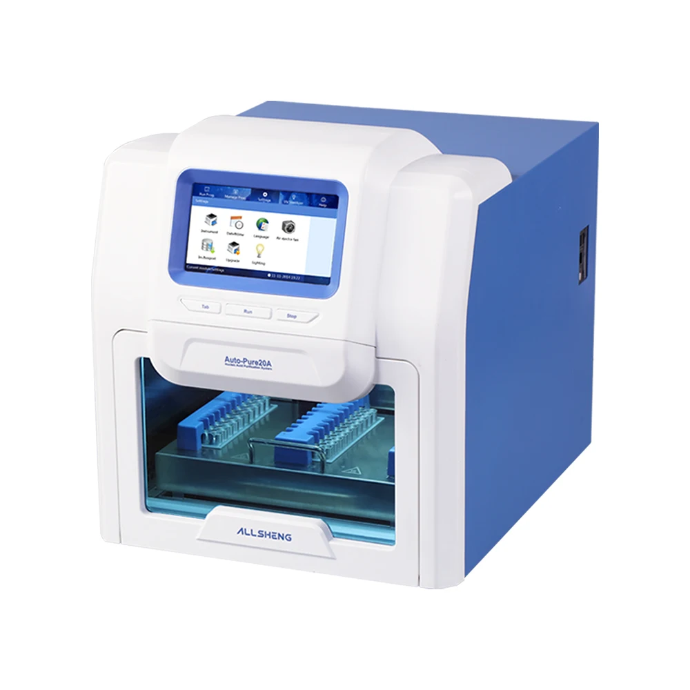 rna/dna genomic dna purification kit magnetic beads machine nucleic acid extractor