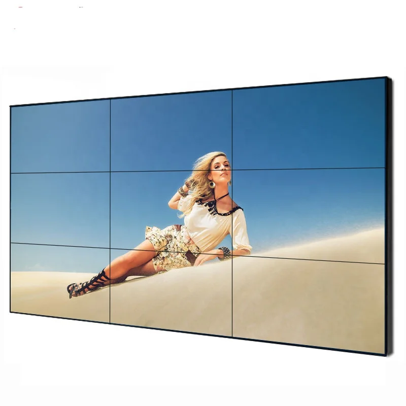 55 inch Display Manufacturer Ultra Narrow Bezel 700nits OEM ODM LCD Video Wall