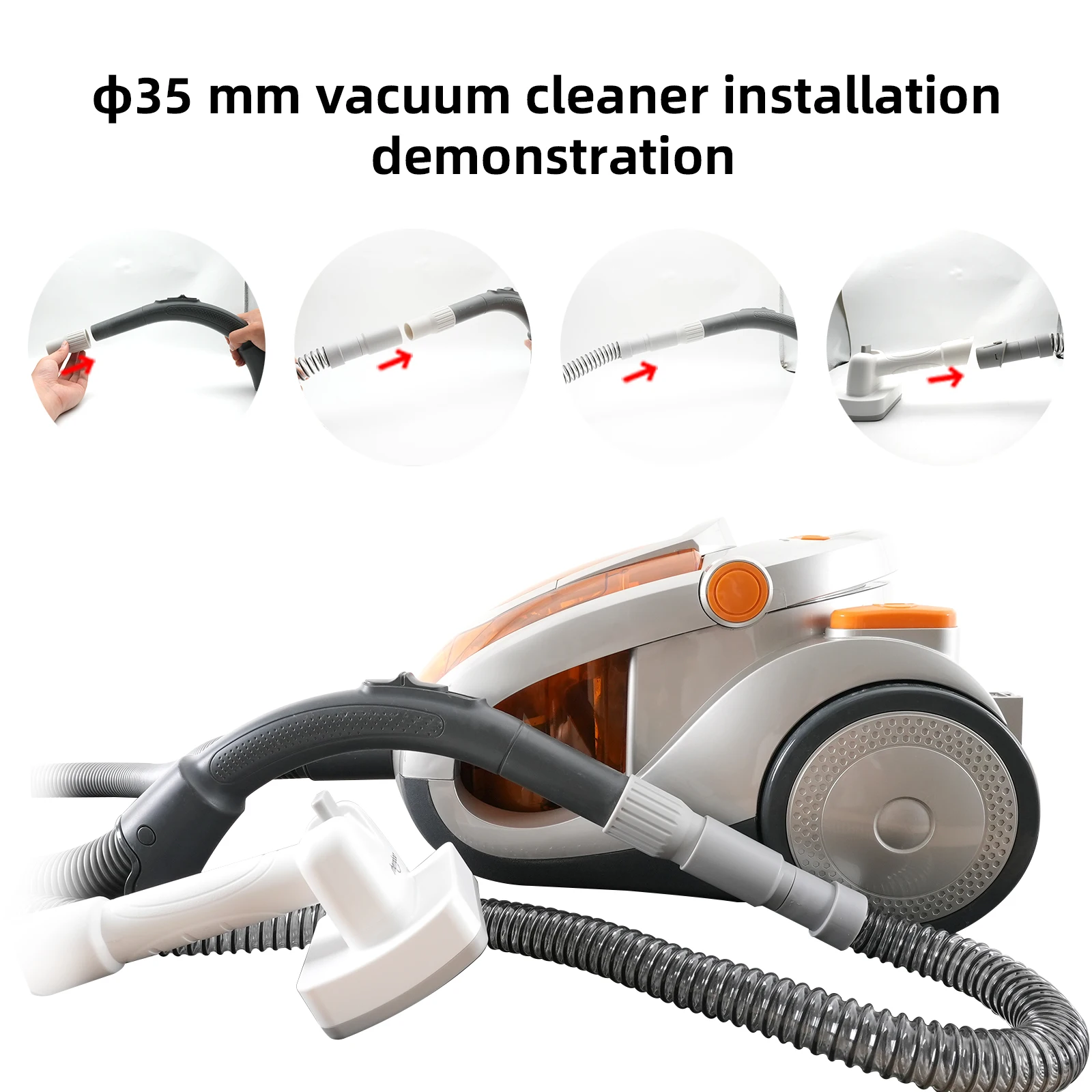 Shernbao SMD-C KIT Dog Grooming Kit Vacuum Self-Cleaning Pet Brush Professional Pet Grooming Vacuum Kit