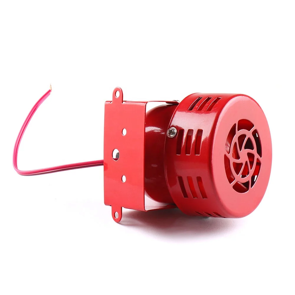 12V 105dB Sound Alarm Loud Fire Security Rescue Car Electric Air Raid Siren Horn For Car Truck Motorcycle Bicycle