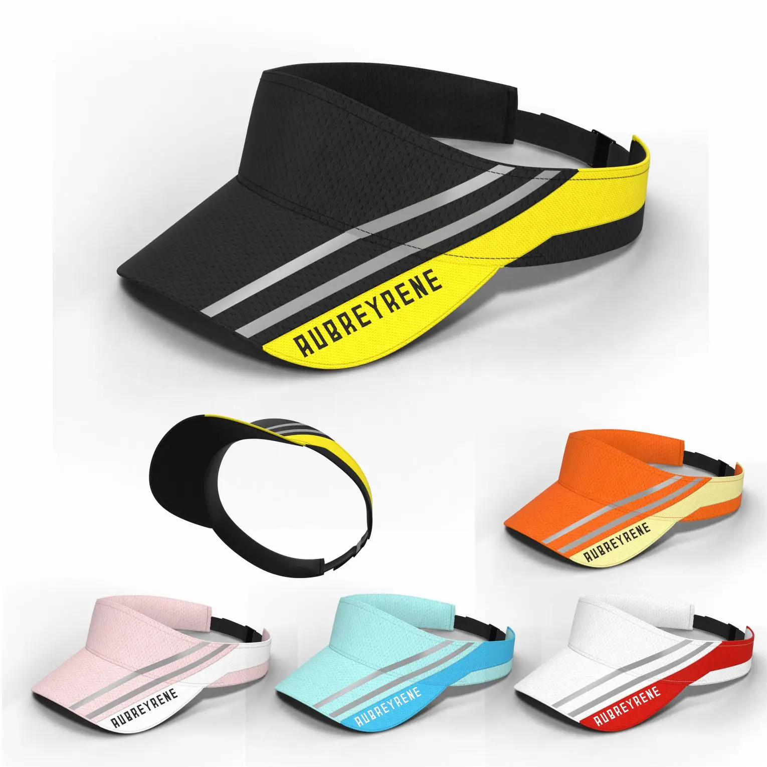 Оптовая продажа Регулируемая шляпа с вышитым логотипом на заказ для отдыха пляжа занятий спортом открытом воздухе женская защитой от