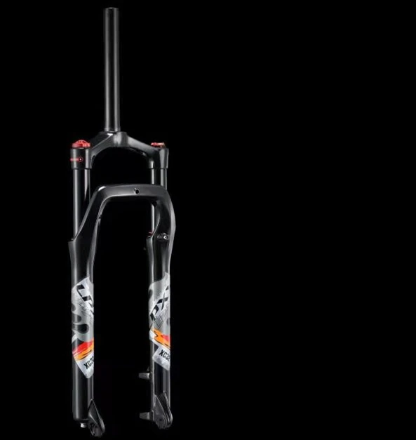 
20inch 26inch optional air suspension oil lockout remote lockout hydraulic lockout rebound adjustable fat bike suspension fork 