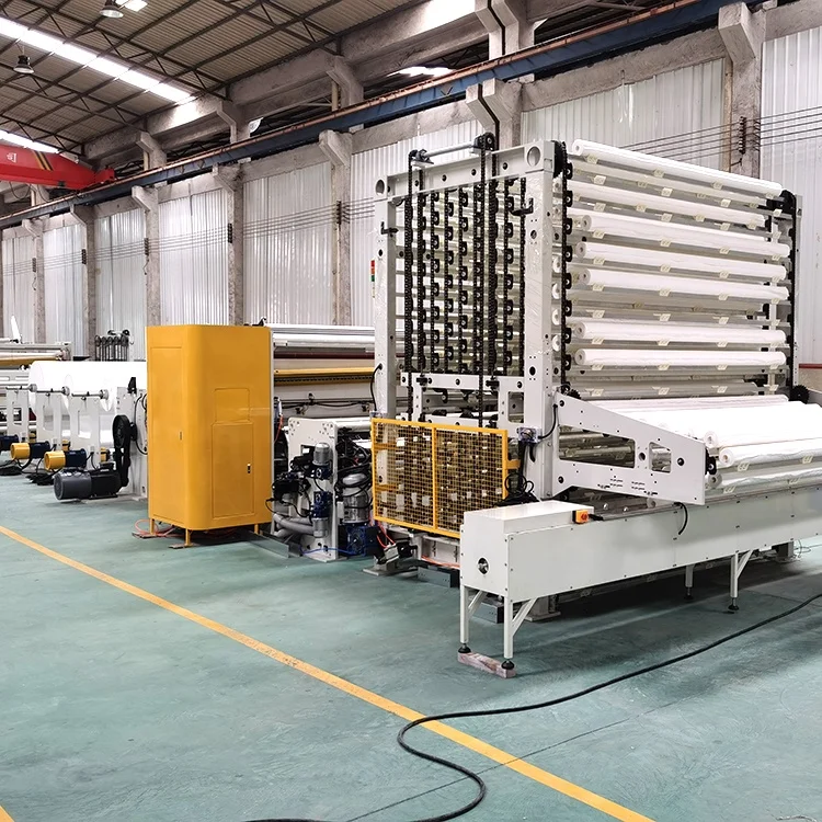 1880mm PLC System Bamboo Paper Tissue Equipment Manufacturing for Toilet Paper