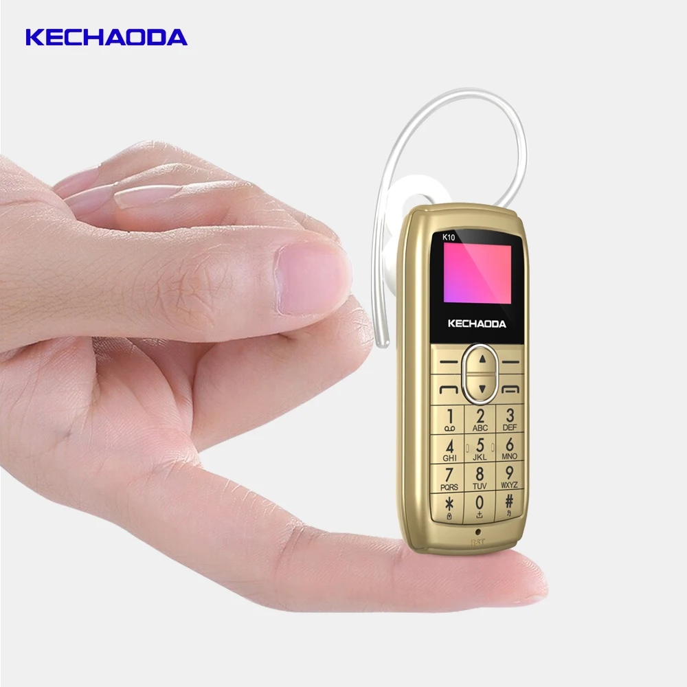  KECHAODA K10 Новое поступление 0 66 ЖК-дисплей размер пальца BT dialer мобильный