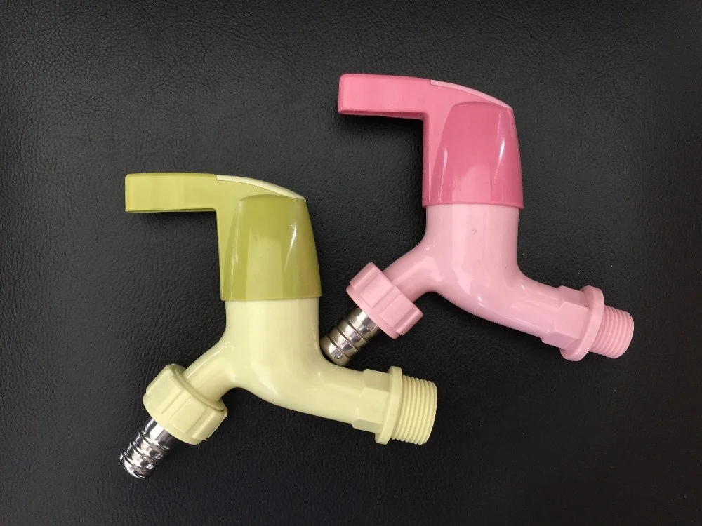 2022 1/2' thread body wall type plastic water tap faucet with gasket in taihzou yuhuan (BD-71 )