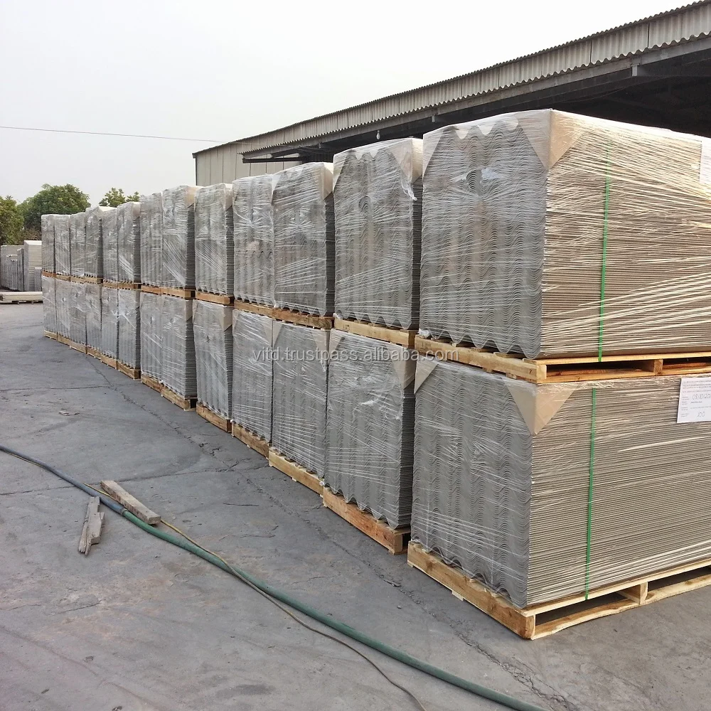 100% неасбестовая гофрированная кровельная плитка премиум класса для защиты здания