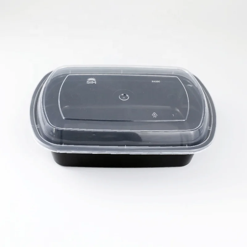 disposable plastic microwavable plastic food container