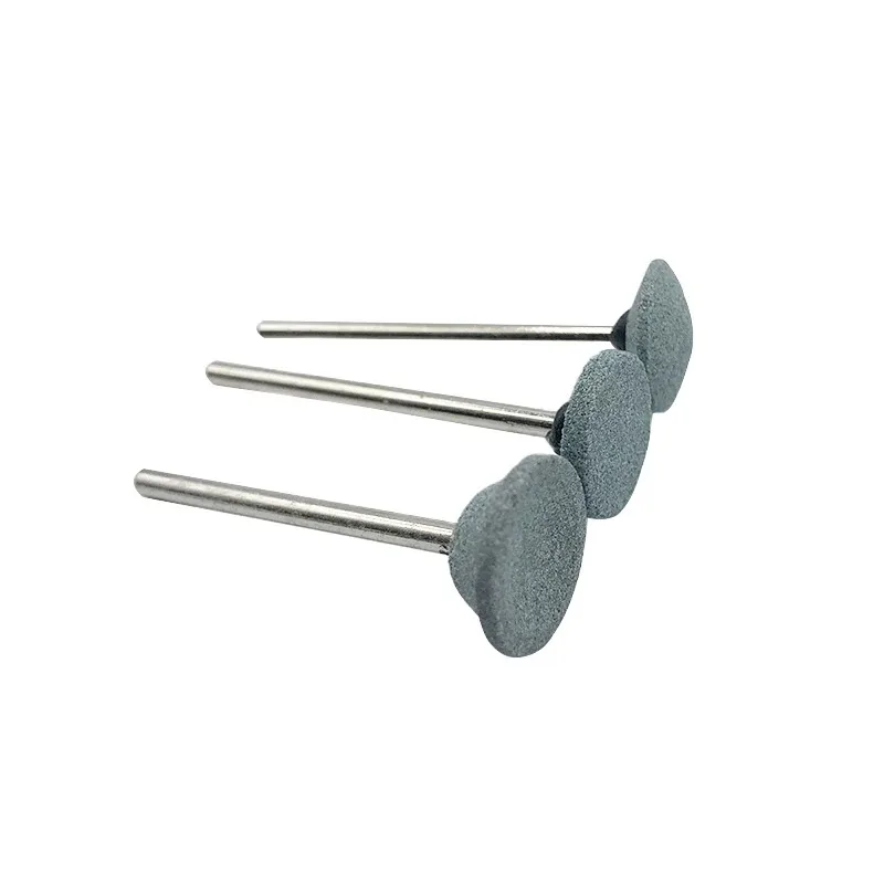 10Pcs Green Dental Mounted Stone Grinders Gravel Burs 2.35mm Green Stone For Contouring And Shaping Porcelain And Metals