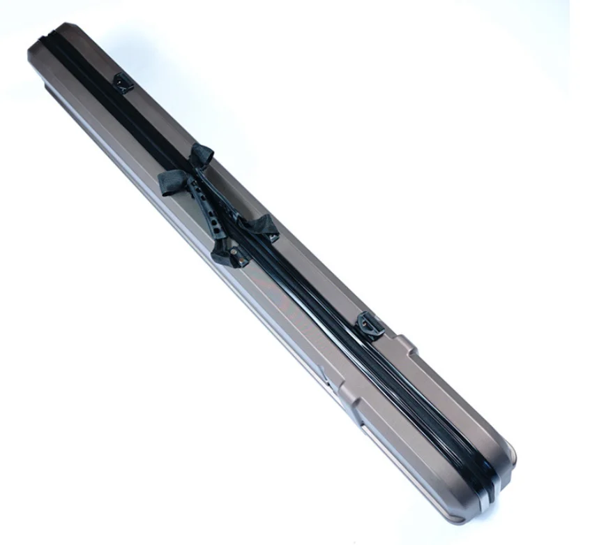 Portable Fishing Tackle Bag Shell Waterproof ABS Rod Hard Case Carrying Carrier Storage