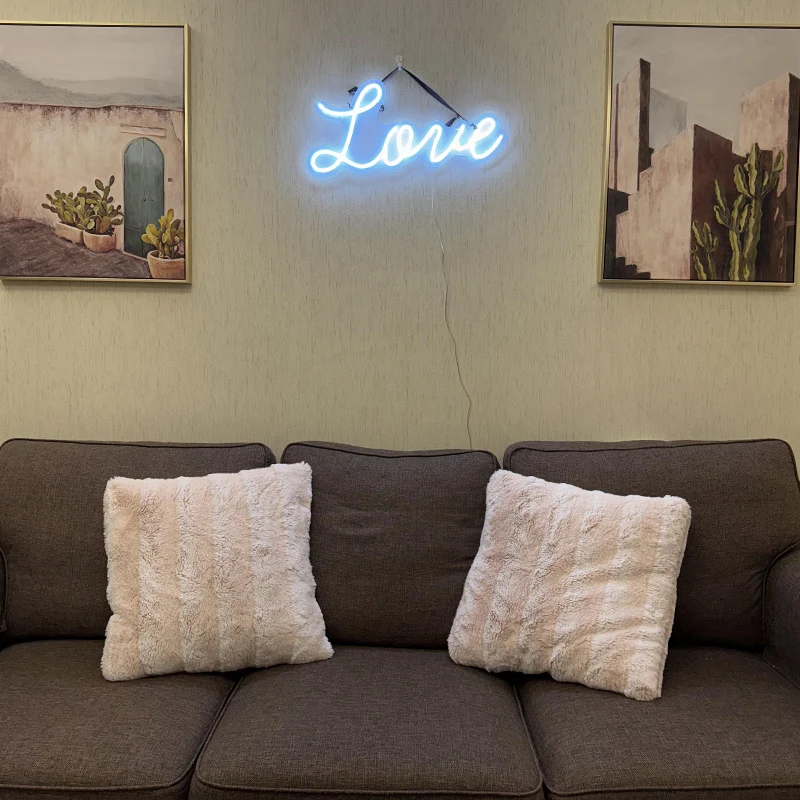 New Wholesale 12V Better Free Design Custom Led Neon Acrylic Material neons sign Free Design Custom Neon sign For Sale