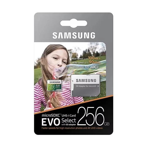 Hot Samsung EVO Smartphone Flash Memory Card 64GB 128GB 256GB Micro  Card Class 10 Bulk Purchase from Taiwan