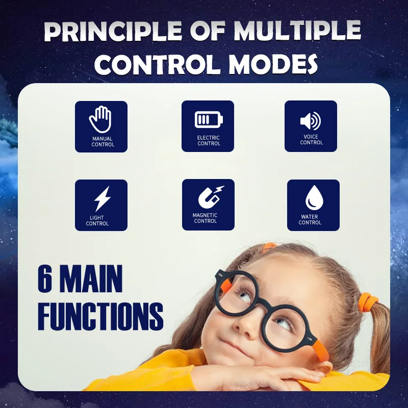 Wholesale creative DIY electronic assembly building block circuit science educational kits for kids