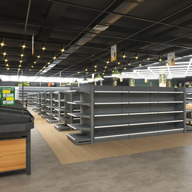Retail supermarket shelves Hot Gondola Shelving Best Price Store Shelving Factory Wholesale Supermarket Shelves display racks