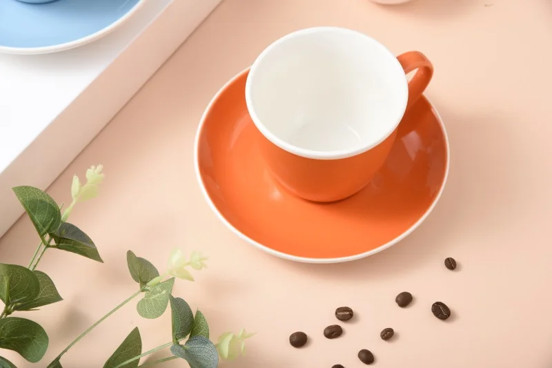 Керамическая кофейная кружка New bone china фарфоровая чашка