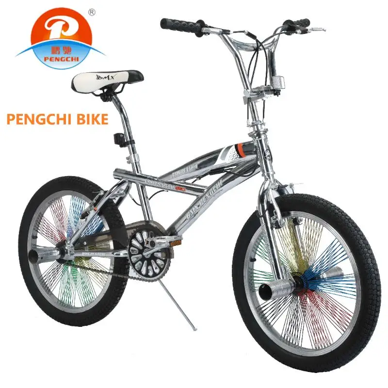 Велосипед BMX 20 дюймов односкоростной Высокоуглеродистый стальной руль велосипеда без вращения 360 градусов мини малое колесо