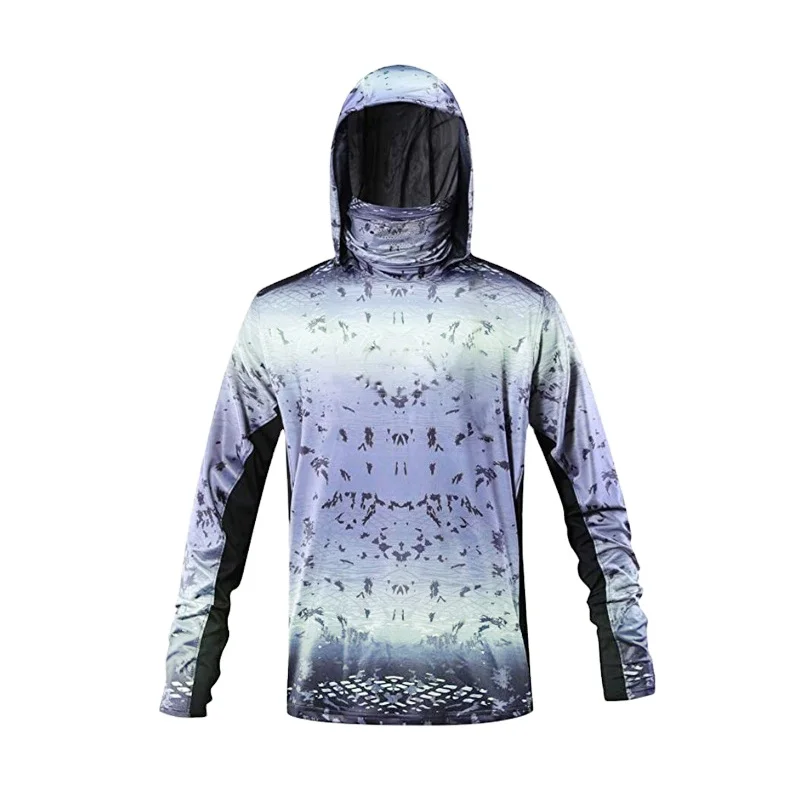 Outdoor Premium OEM Factory Latest Wholesale Waterproof Anti UV Anti Fuling Polyester Men Custom fishing jersey