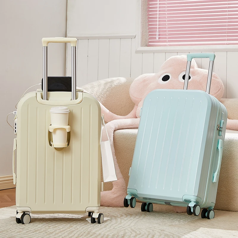 Suitcase luggage custom logo travelling bags trolley luggage maletas de viaje set other luggage & travel bags