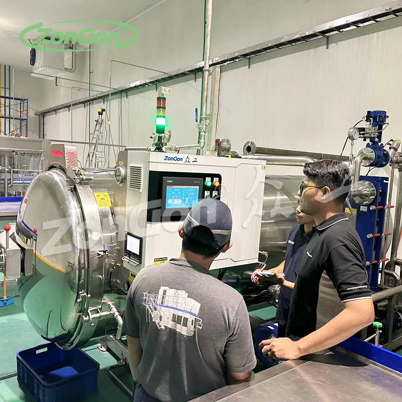 Food sterilizer retort autoclave for canning steam retort