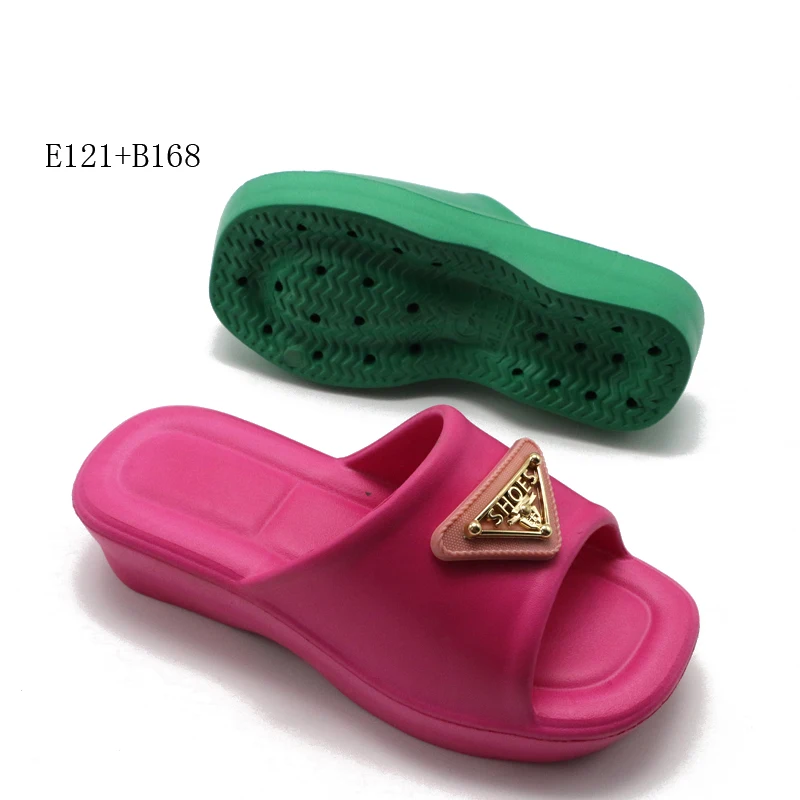 Heel Custom Sleeper Ladies Sandals Designers Home Slides Chappal Women Slide Slippers
