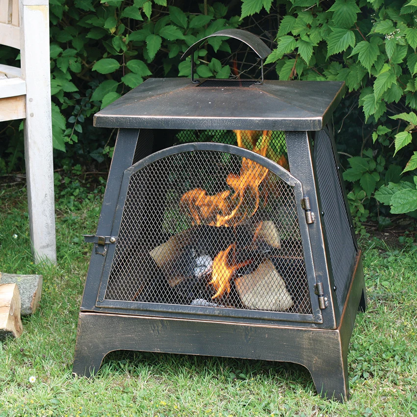 Kingjoy Durable steel iron fireplace outdoor stove garden patio heater